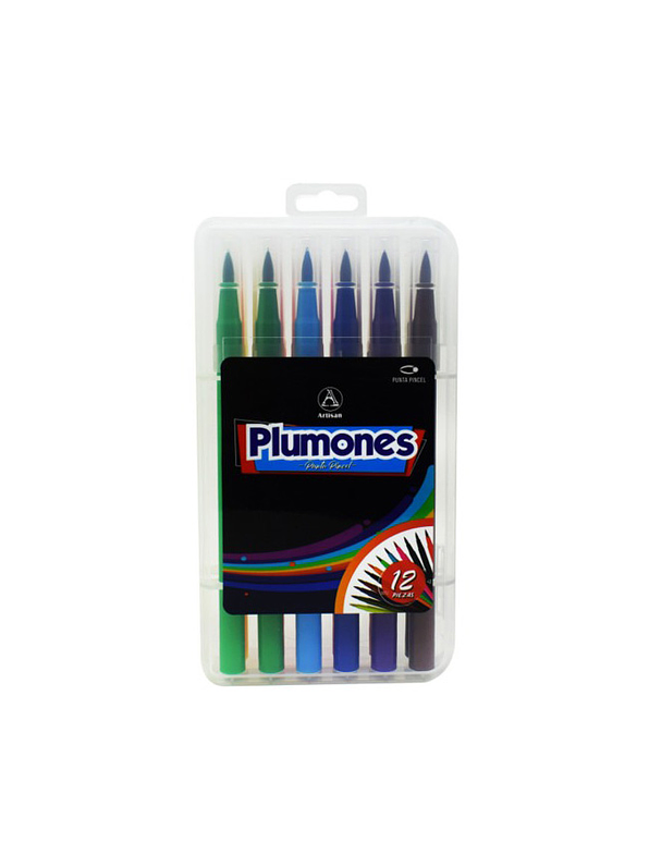 Plumón Punta Pincel Artisan X 12 Unidades 1