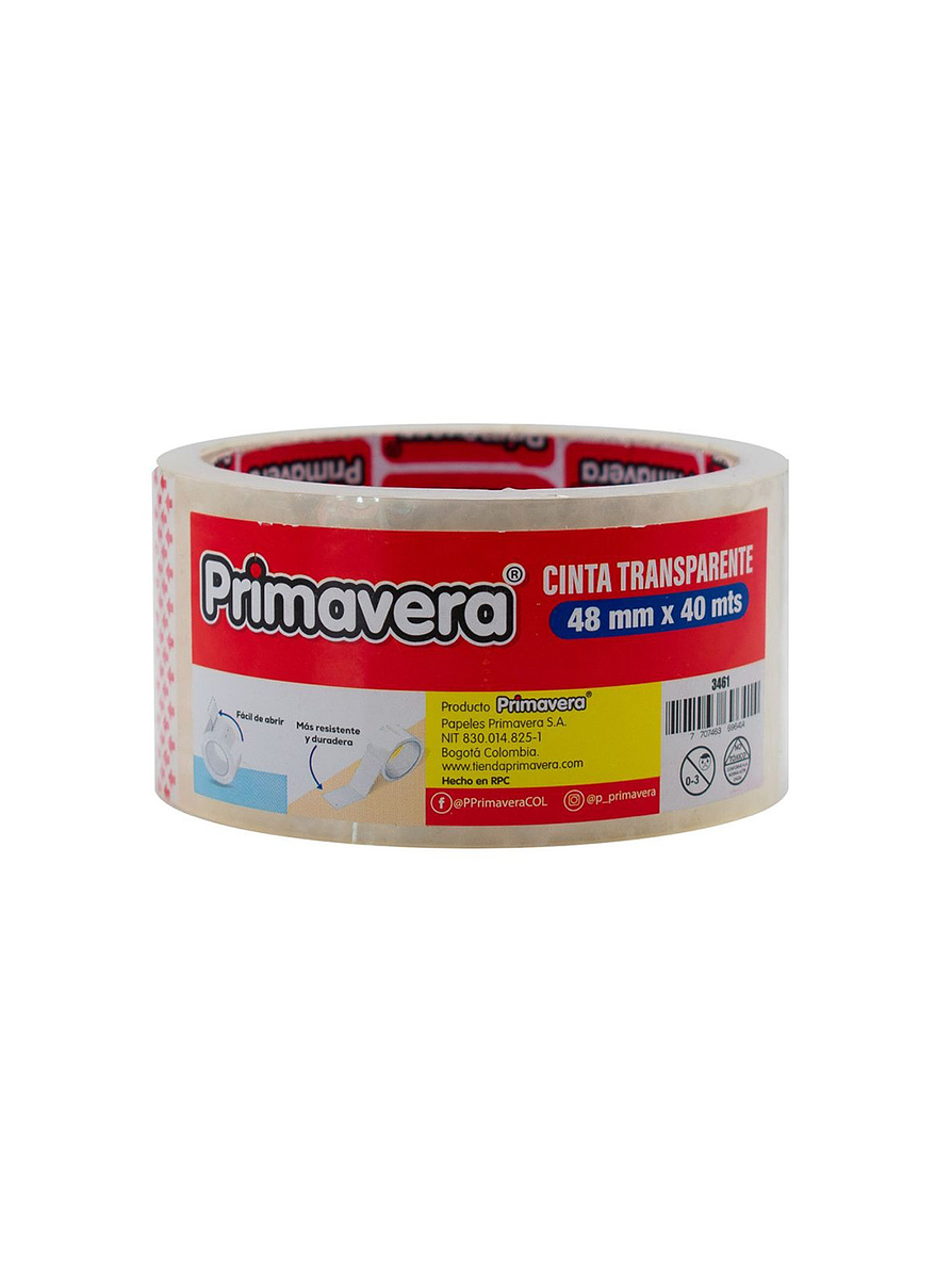 Cinta Transparente Primavera  1