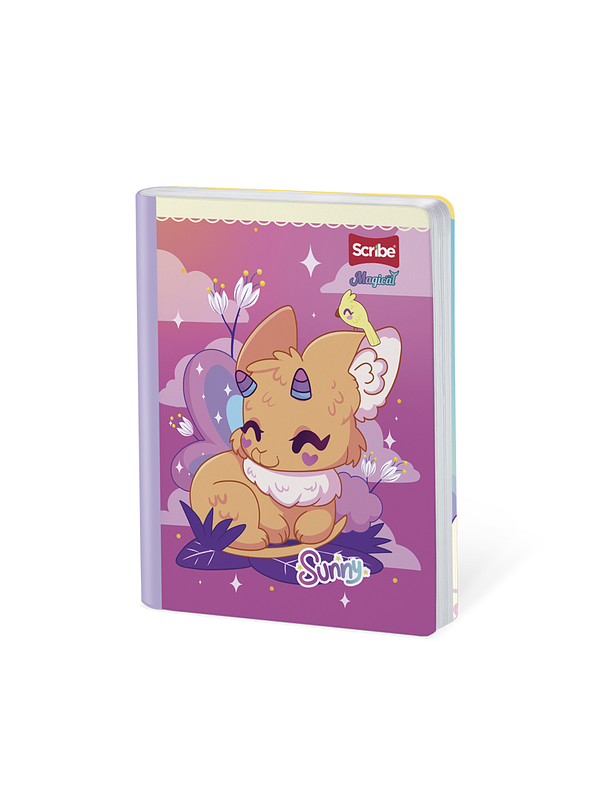 Cuaderno Cosido Magical 50 Hojas Cuadros  1