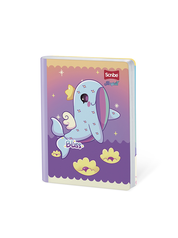 Cuaderno Cosido Magical 50 Hojas Cuadros  2