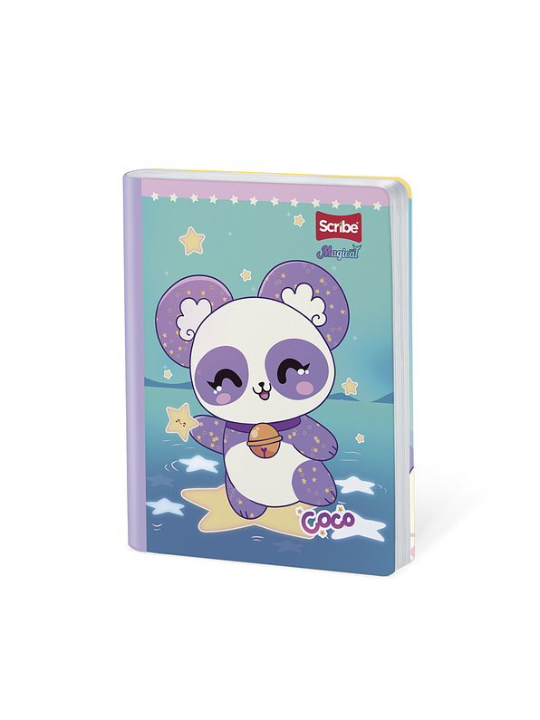Cuaderno Cosido Magical 50 Hojas Cuadros  3