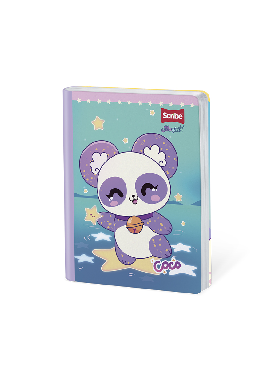 Cuaderno Cosido Magical 50 Hojas Cuadros  3