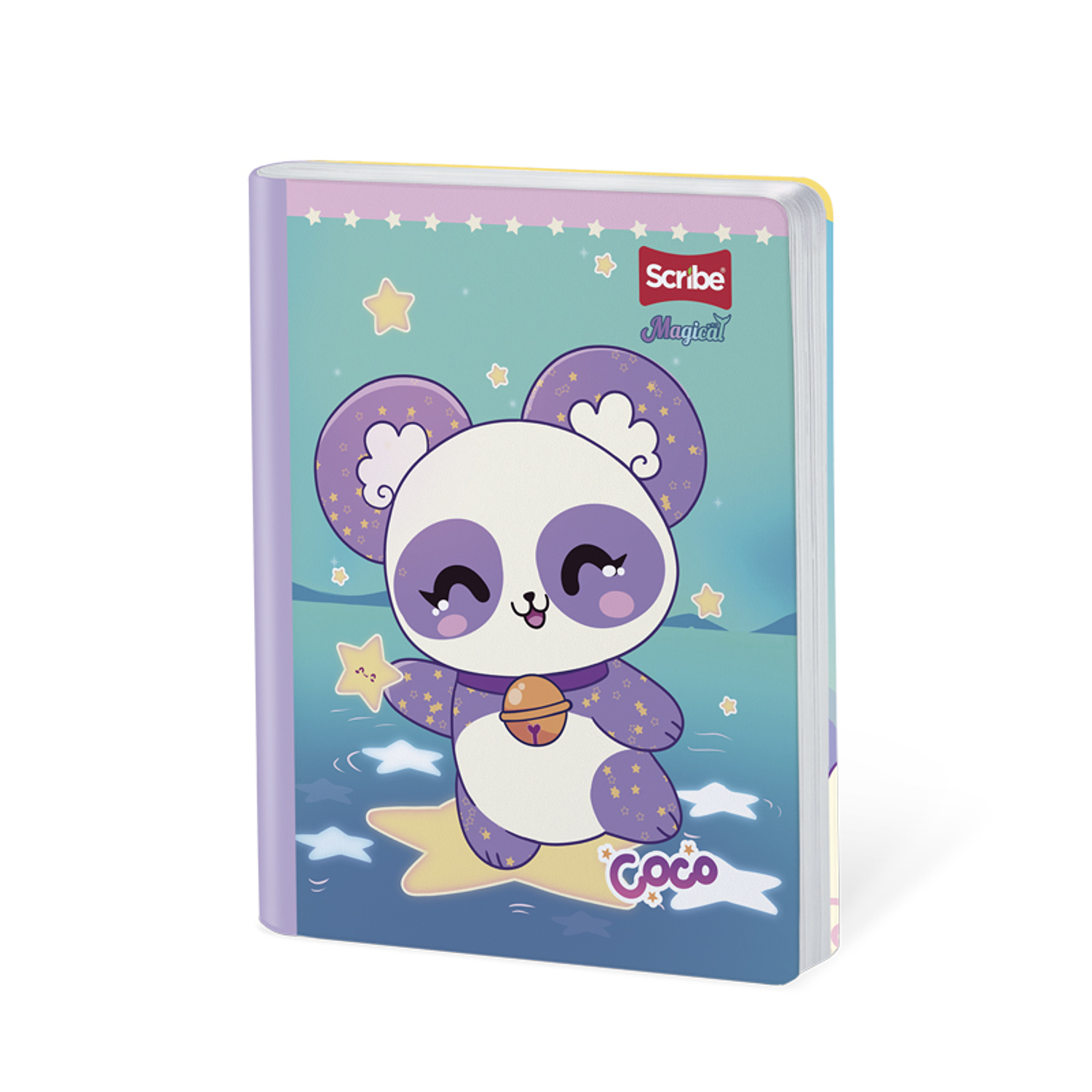 Cuaderno Cosido Magical 50 Hojas Cuadros  3