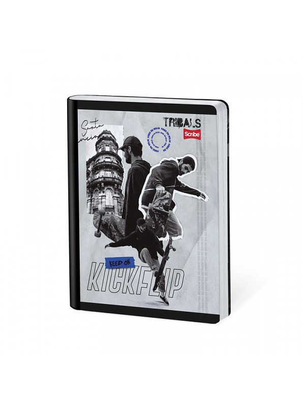 Cuaderno Cosido Tribals 100 Hojas Cuadros 4