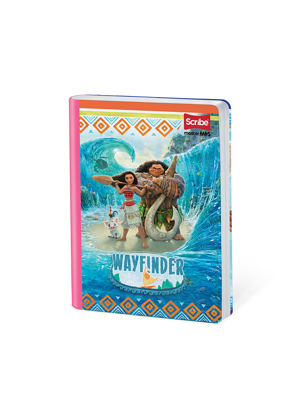 Cuaderno Cosido Moana 100 Hojas Cuadros 4