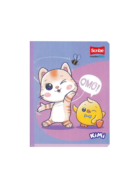 Cuaderno Cosido Kimi 50 Hojas Cuadros  4