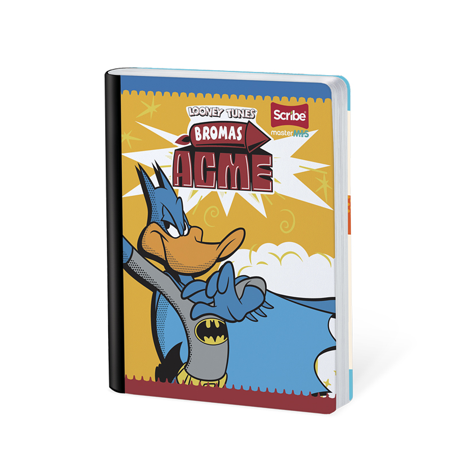 Cuaderno Cosido Looney Tunes Cuadros 50 Hojas  3