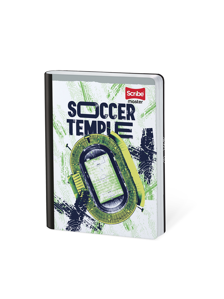 Cuaderno Cosido Masculino Master Mas 100 Hojas Cuadros  3