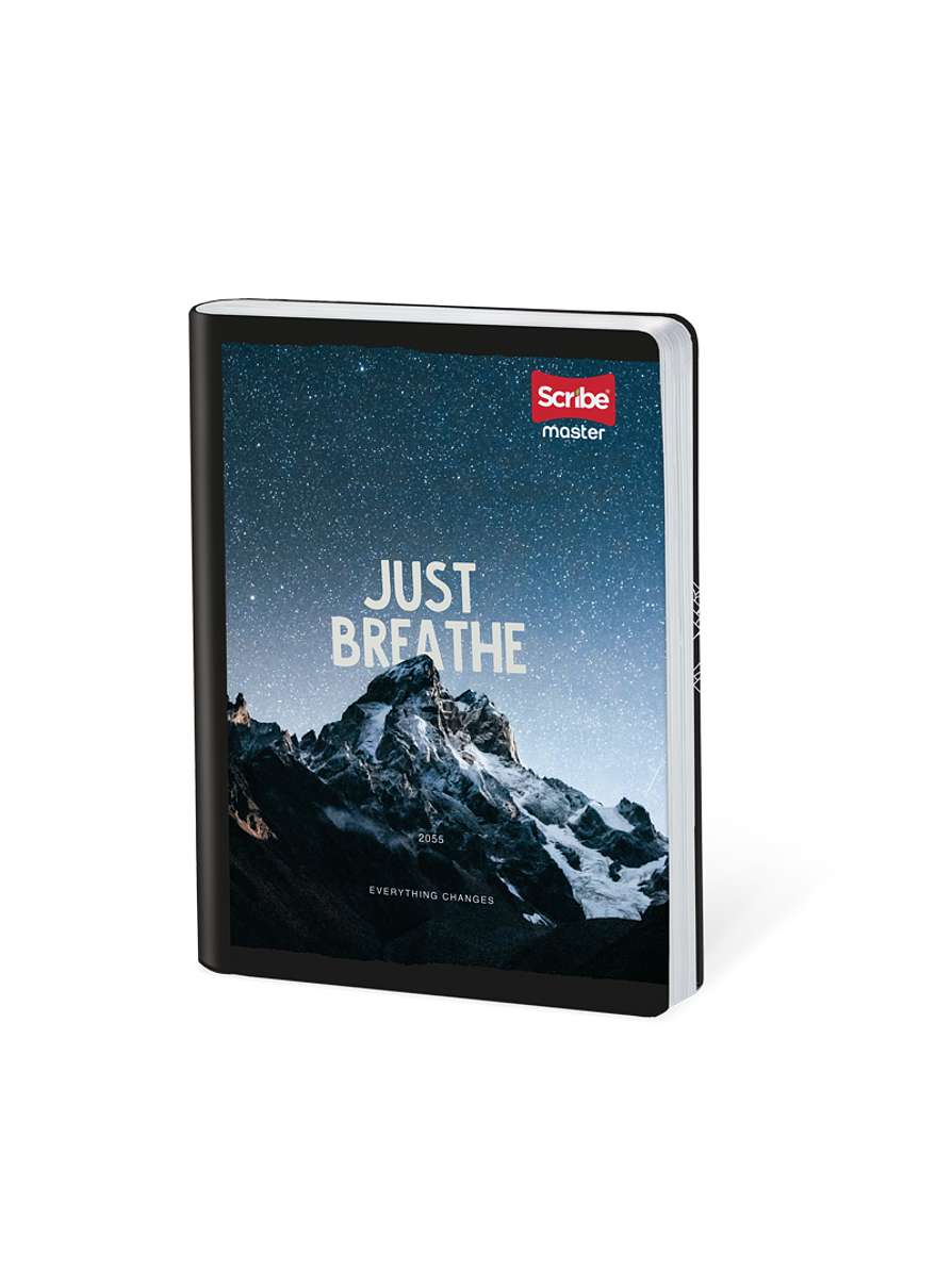 Cuaderno Cosido Masculino Master Mas 100 Hojas Cuadros  5