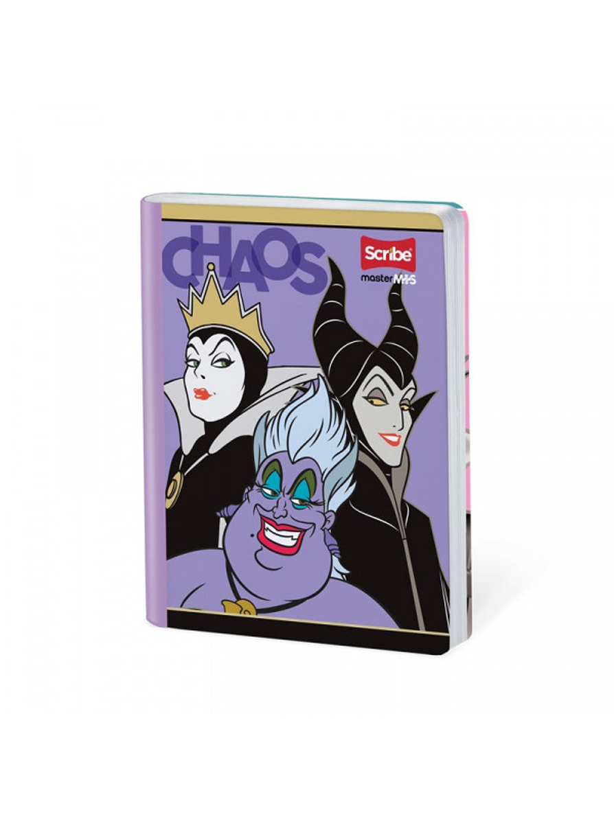 Cuaderno Cosido Villanas 100 Hojas Cuadros 3