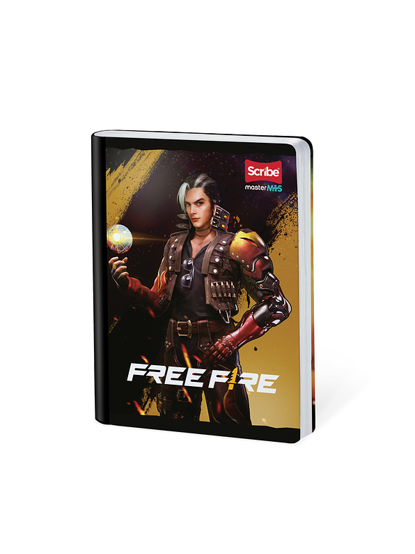 Cuaderno Cosido Free Fire 50 Hojas Líneas  4