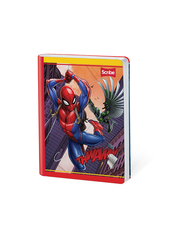 Cuaderno Cosido Spiderman 50 Hojas Líneas 2