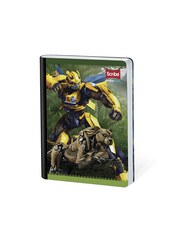 Cuaderno Cosido Transformers 50 Hojas Líneas 4
