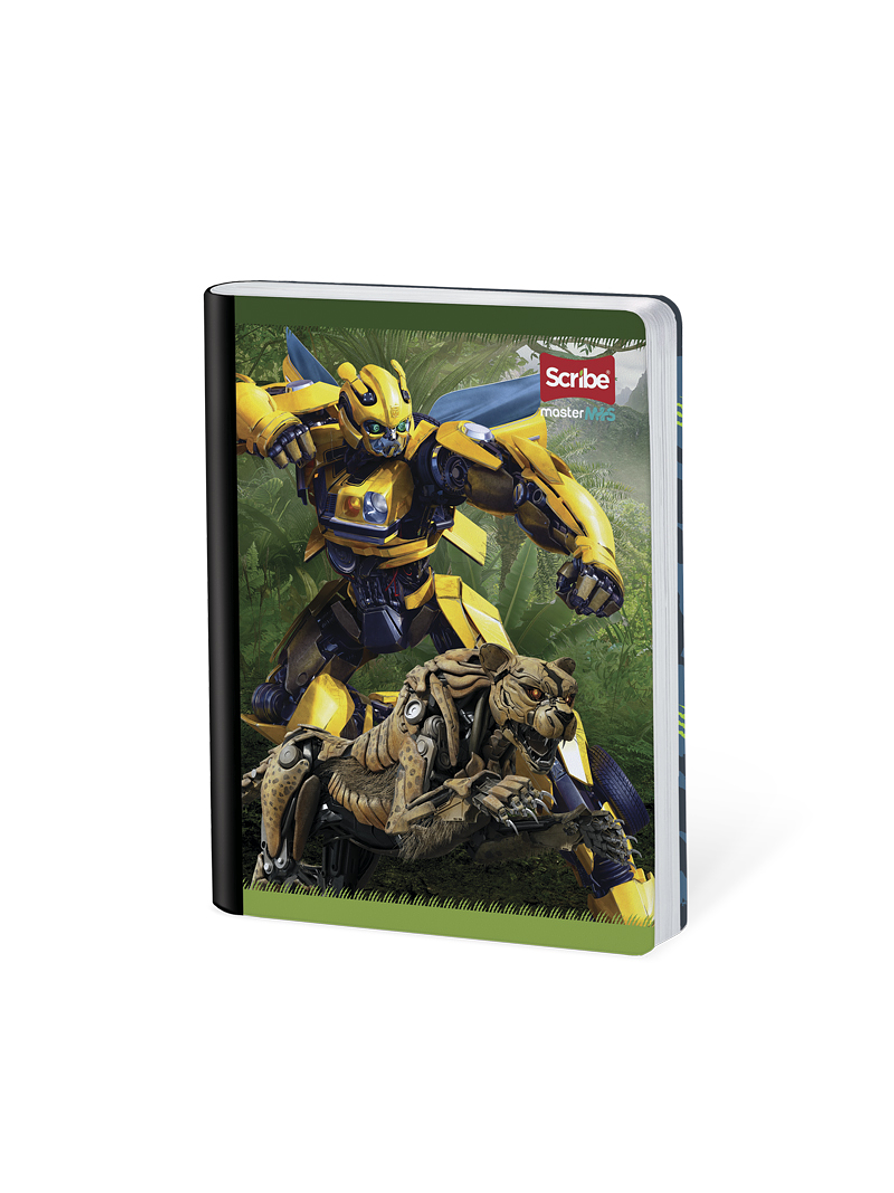 Cuaderno Cosido Transformers 50 Hojas Líneas 4