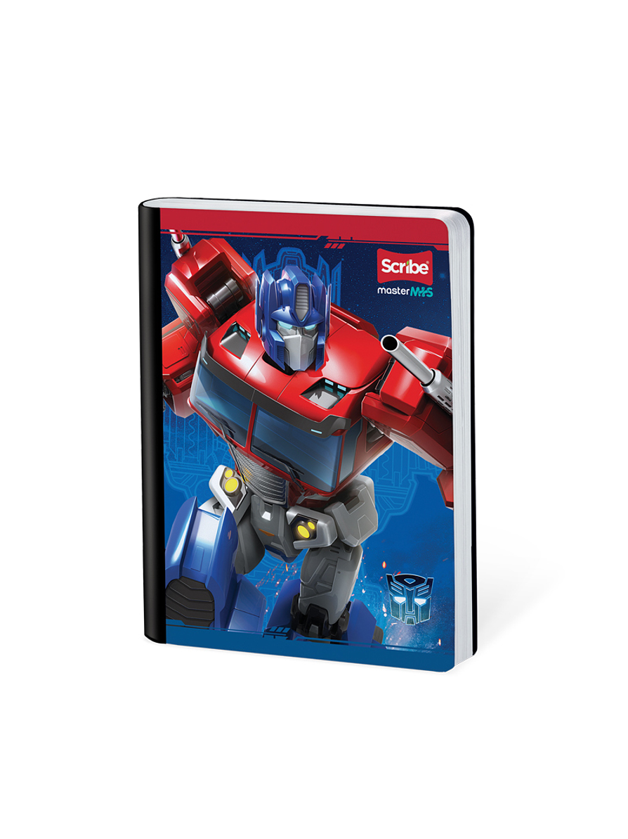 Cuaderno Cosido Transformers 50 Hojas Líneas 2