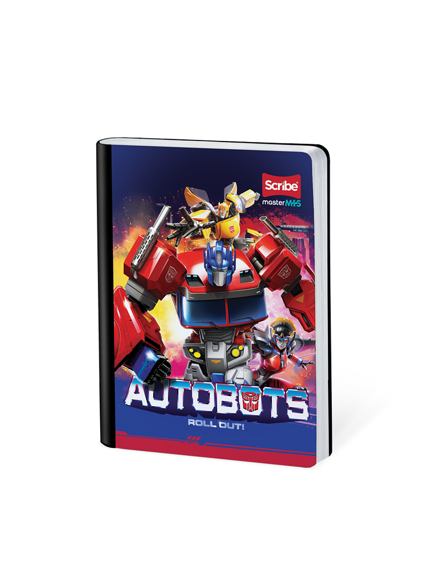 Cuaderno Cosido Transformers 50 Hojas Líneas 3
