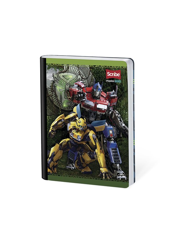 Cuaderno Cosido Transformers 50 Hojas Líneas 1