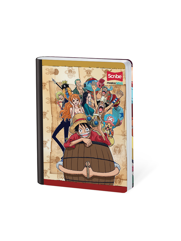 Cuaderno Cosido One Piece 50 Hojas Líneas 3