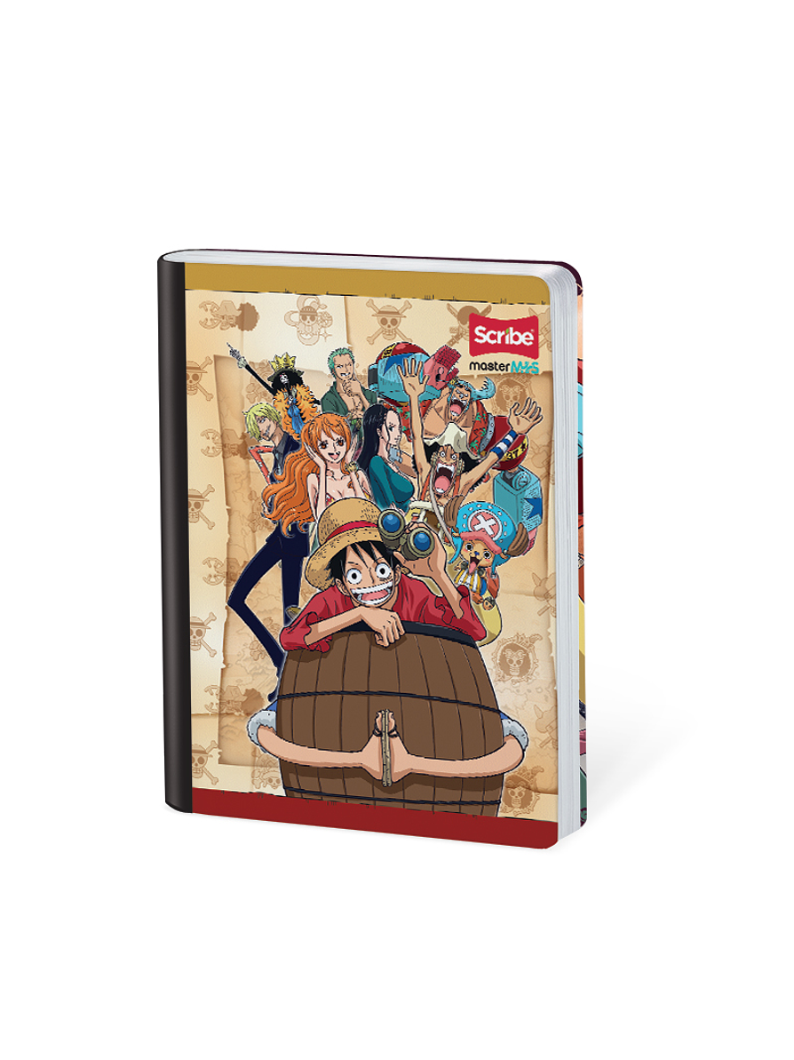 Cuaderno Cosido One Piece 50 Hojas Líneas 3