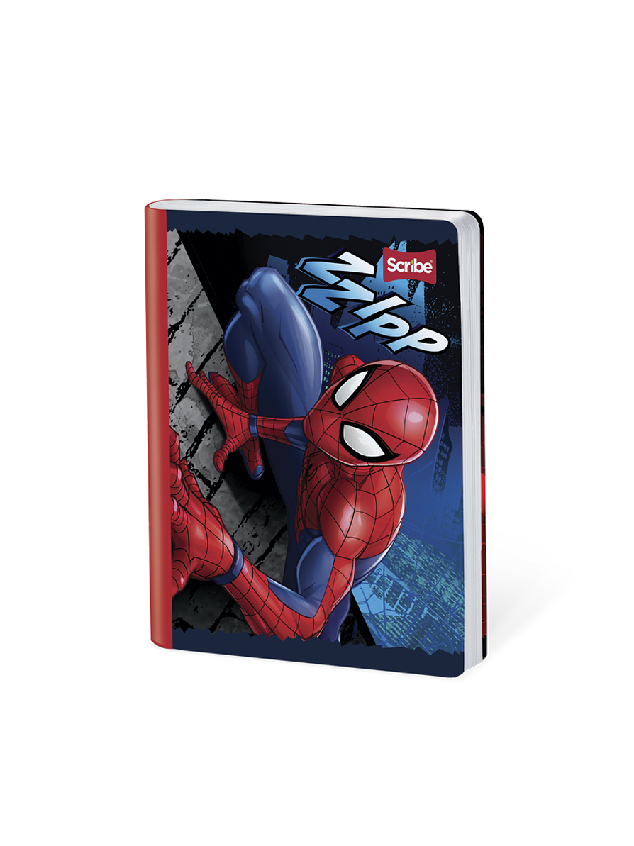 Cuaderno Cosido Spiderman 50 Hojas Líneas 4