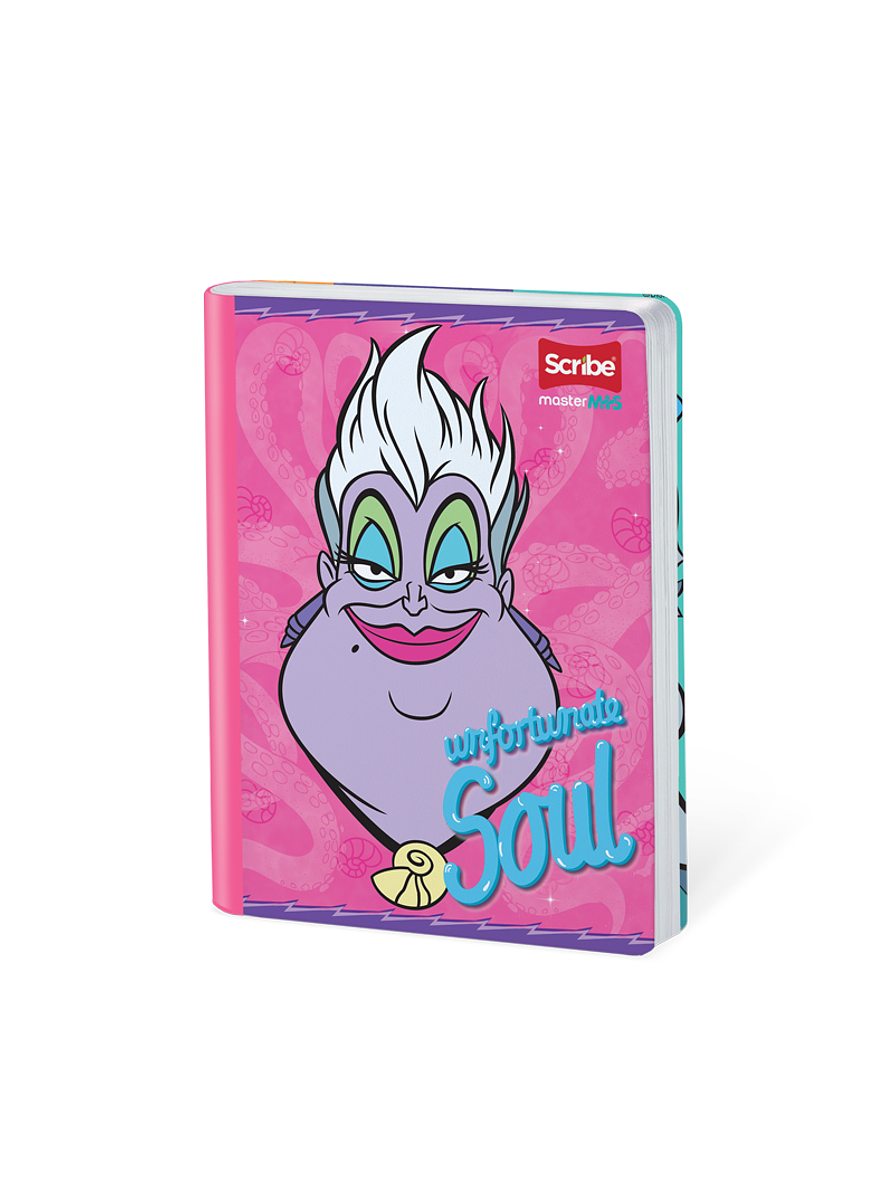 Cuaderno Cosido Villanas 50 Hojas Cuadros 4