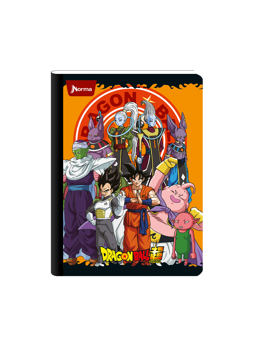 Cuaderno Cosido Dragón Ball Z 50 Hojas Cuadros  4