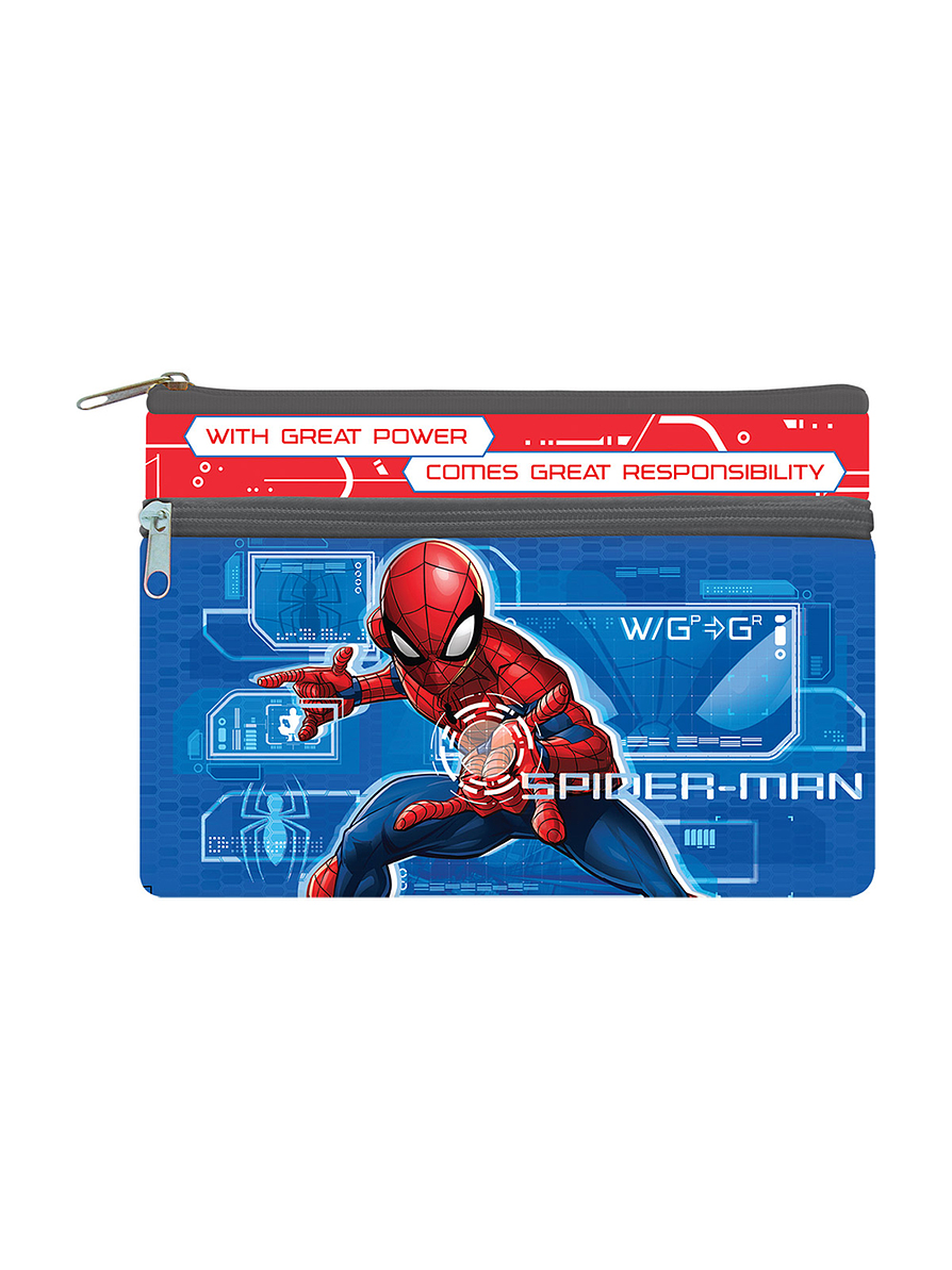 Cartuchera Primavera 2 Bolsillos Personajes Niño  2