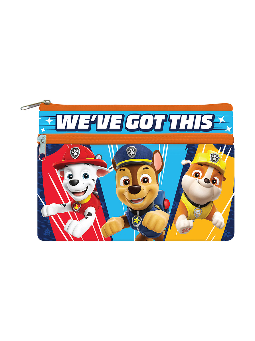 Cartuchera Primavera 2 Bolsillos Personajes Niño  3