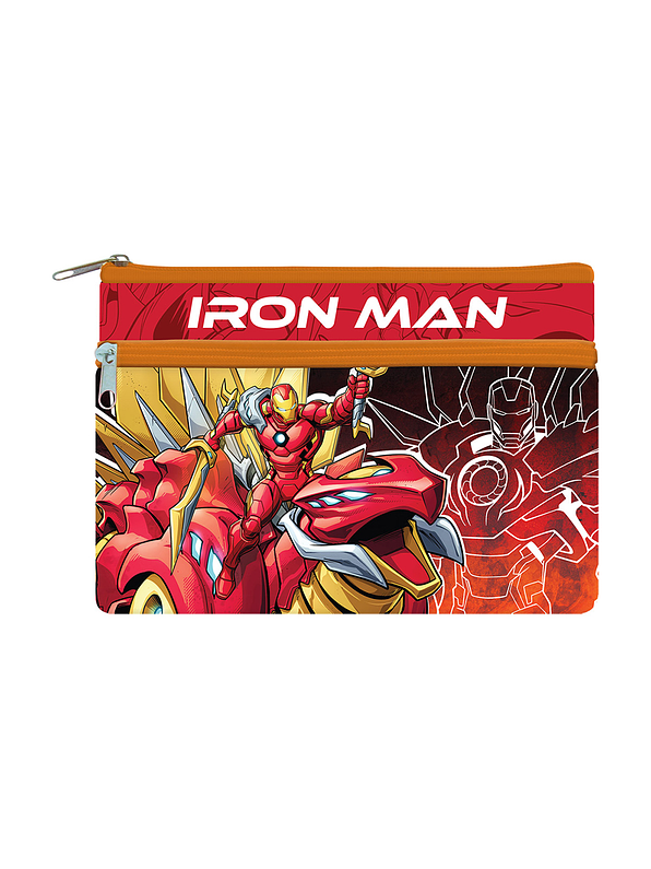 Cartuchera Primavera 2 Bolsillos Personajes Niño  8