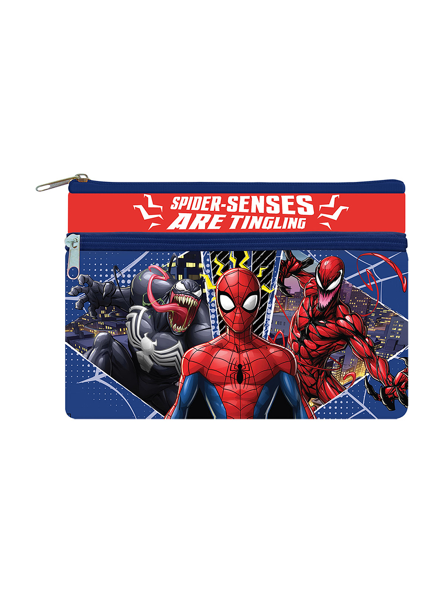 Cartuchera Primavera 2 Bolsillos Personajes Niño  11