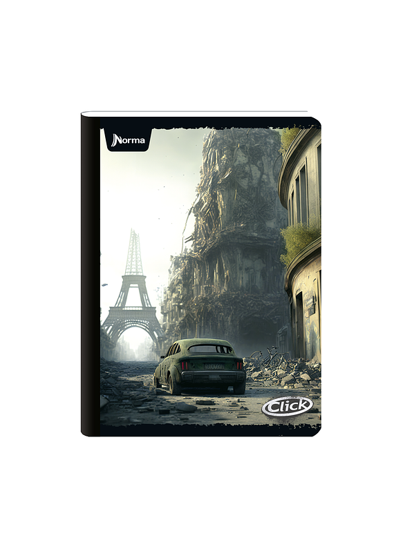 Cuaderno Cosido Norma Click 100 Hojas Cuadros 1