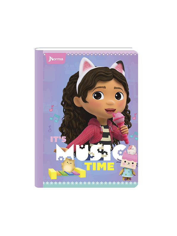 Cuaderno Cosido Gabby's DollHouse 50 Hojas Cuadros 4