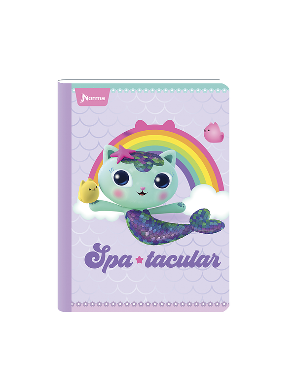 Cuaderno Cosido Gabby's DollHouse 50 Hojas Cuadros 2