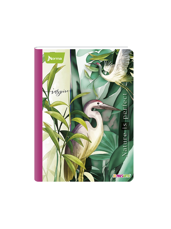 Cuaderno Cosido Pasta Dura X-Presarte 90 Hojas Cuadros Femenino 3
