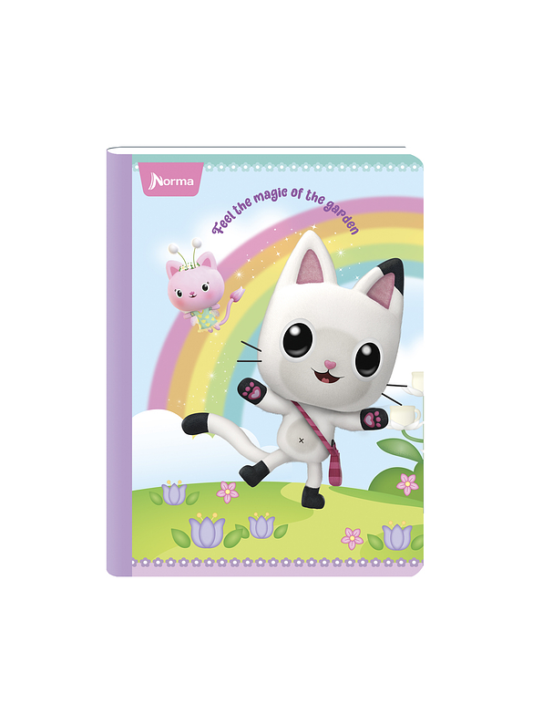 Cuaderno Cosido Gabby's DollHouse 100 Hojas Líneas 4