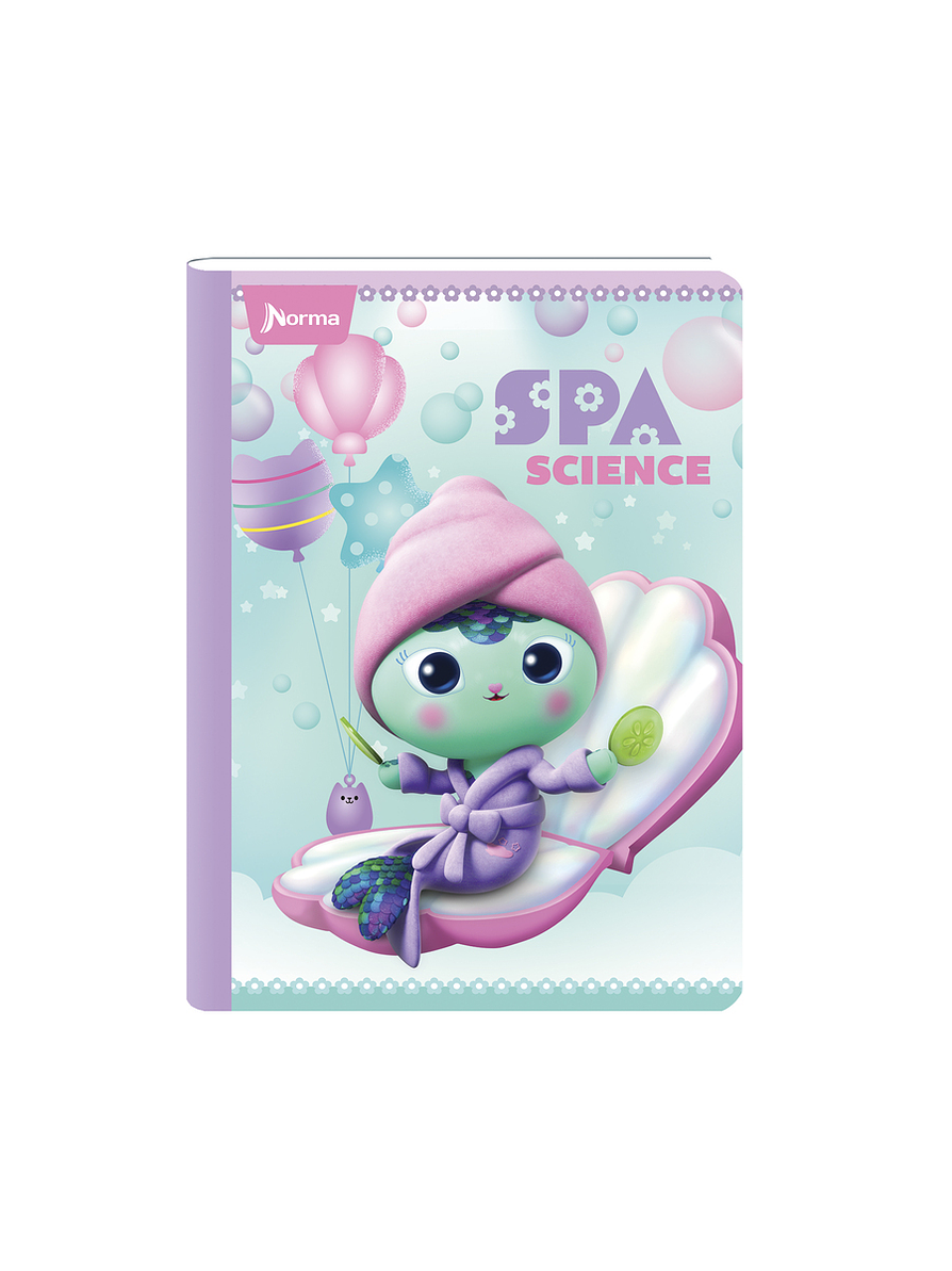 Cuaderno Cosido Gabby's DollHouse 100 Hojas Líneas 8