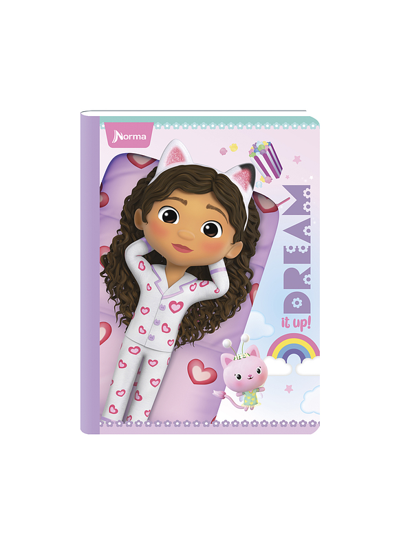 Cuaderno Cosido Gabby's Doll House 50 Hojas Líneas  4