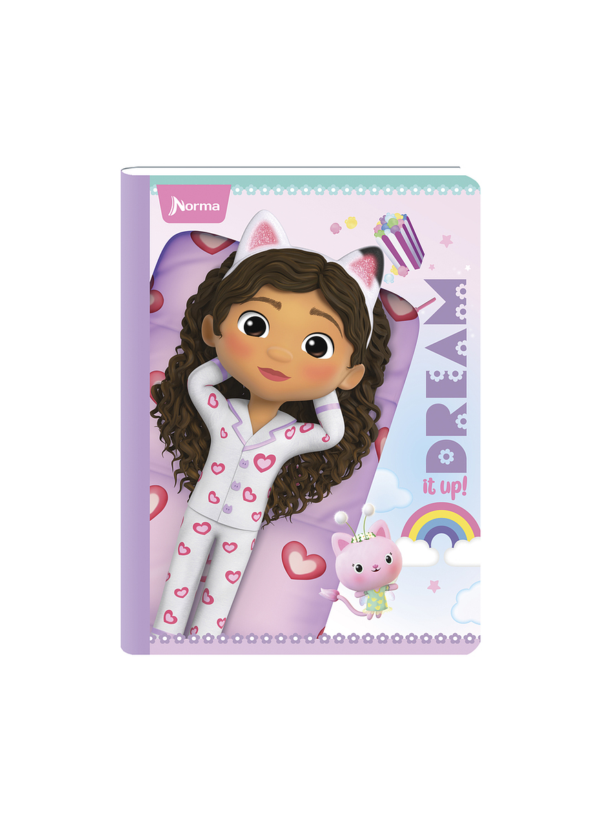 Cuaderno Cosido Gabby's Doll House 50 Hojas Líneas  4