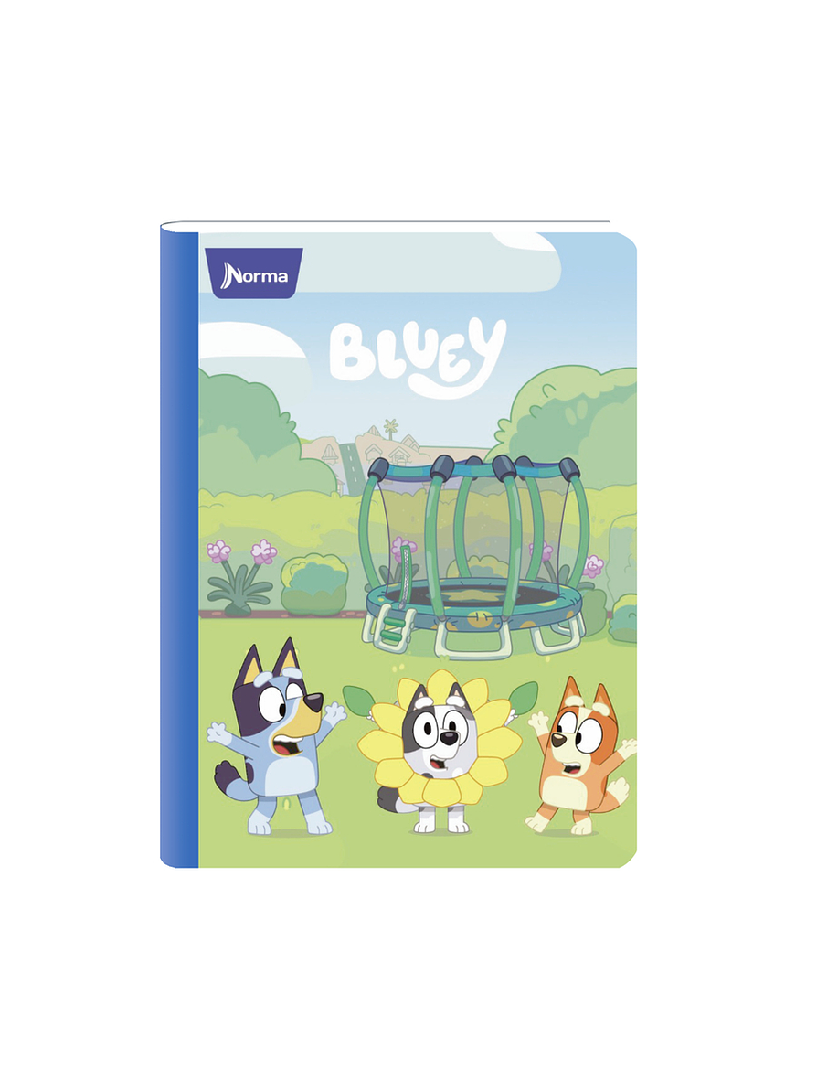 Cuaderno Cosido Bluey 100 Hojas Líneas 3