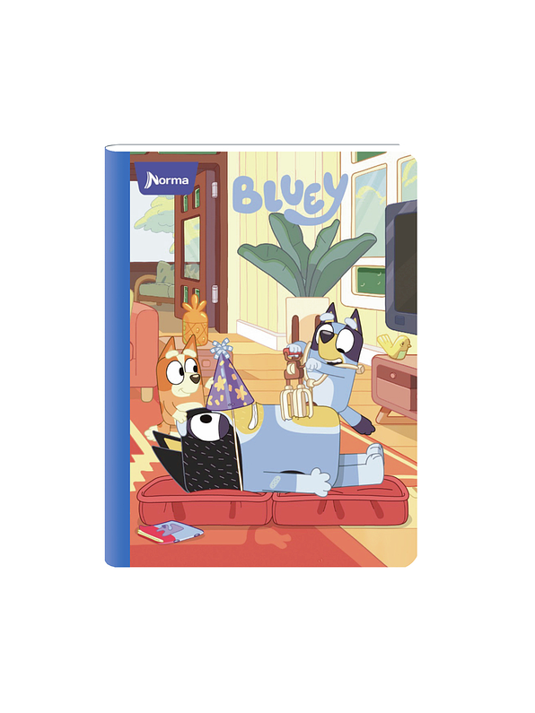 Cuaderno Cosido Bluey 100 Hojas Líneas 5