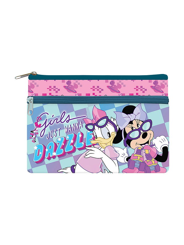 Cartuchera Primavera 2 bolsillos Personajes Niña 1