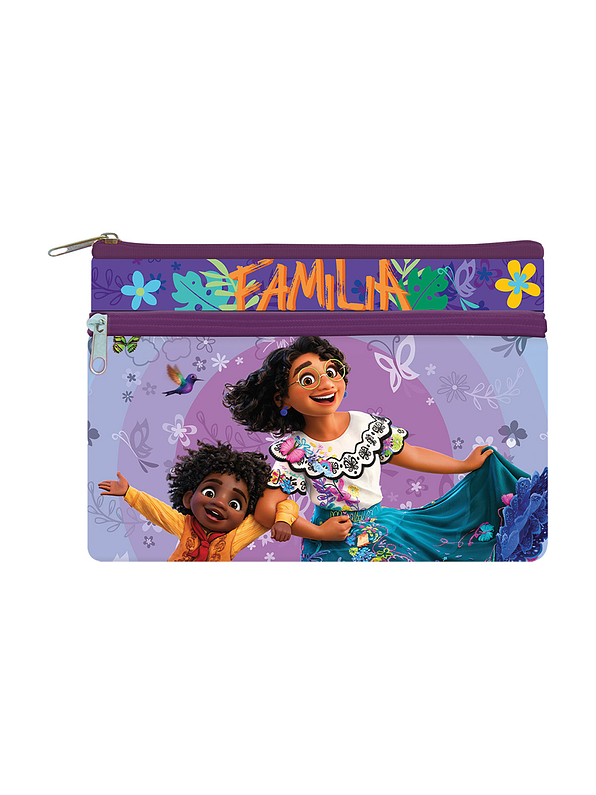 Cartuchera Primavera 2 bolsillos Personajes Niña 2