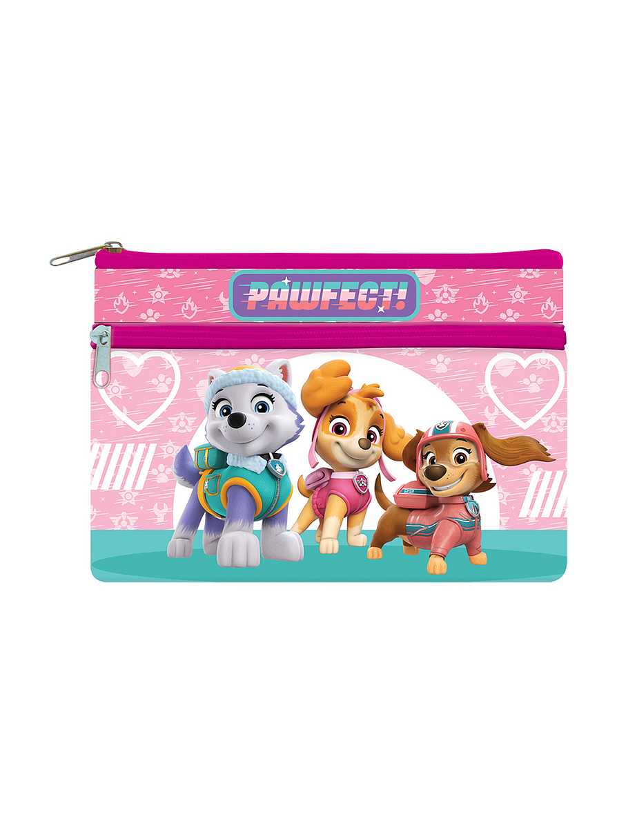 Cartuchera Primavera 2 bolsillos Personajes Niña 5