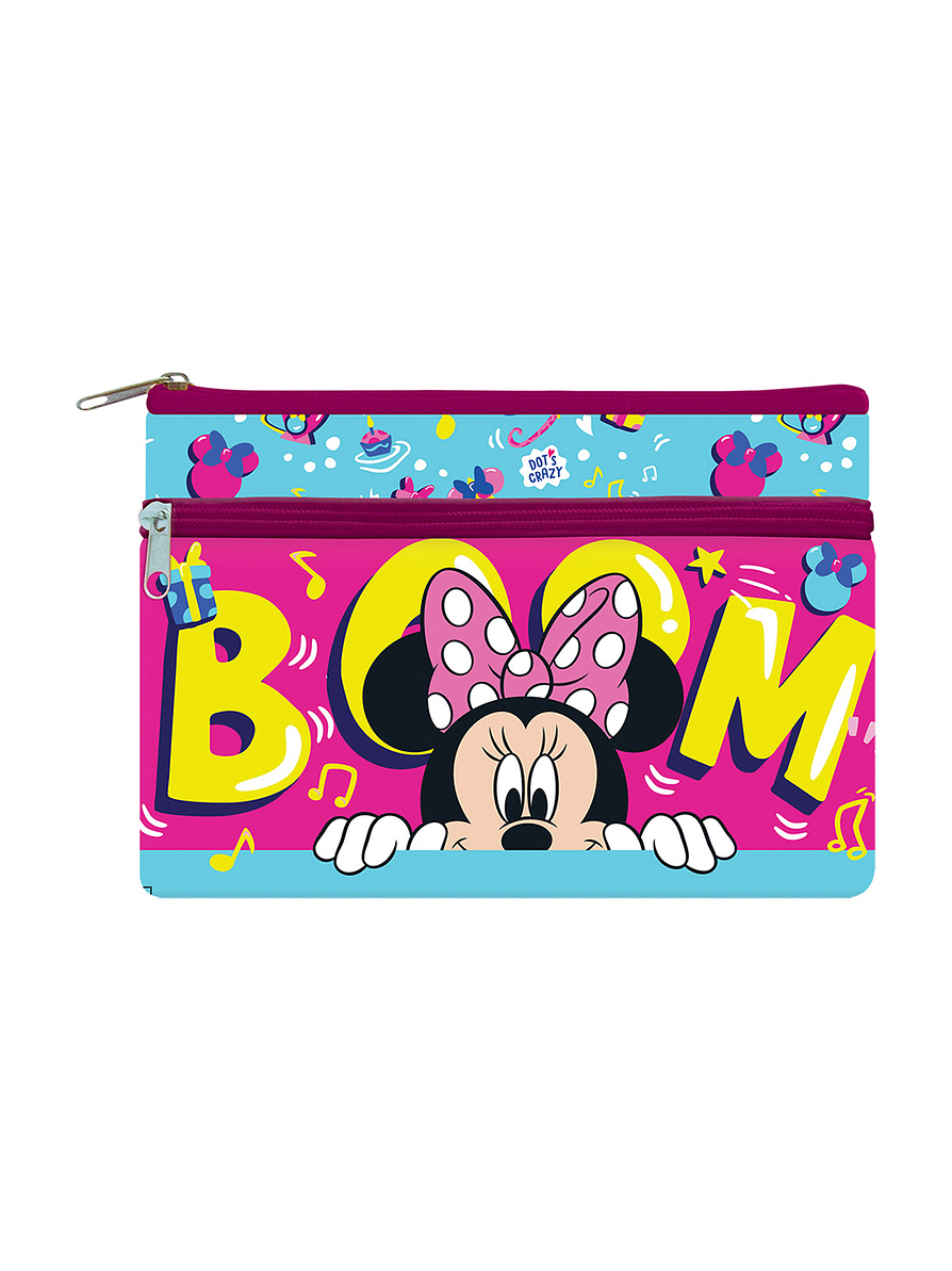 Cartuchera Primavera 2 bolsillos Personajes Niña 6