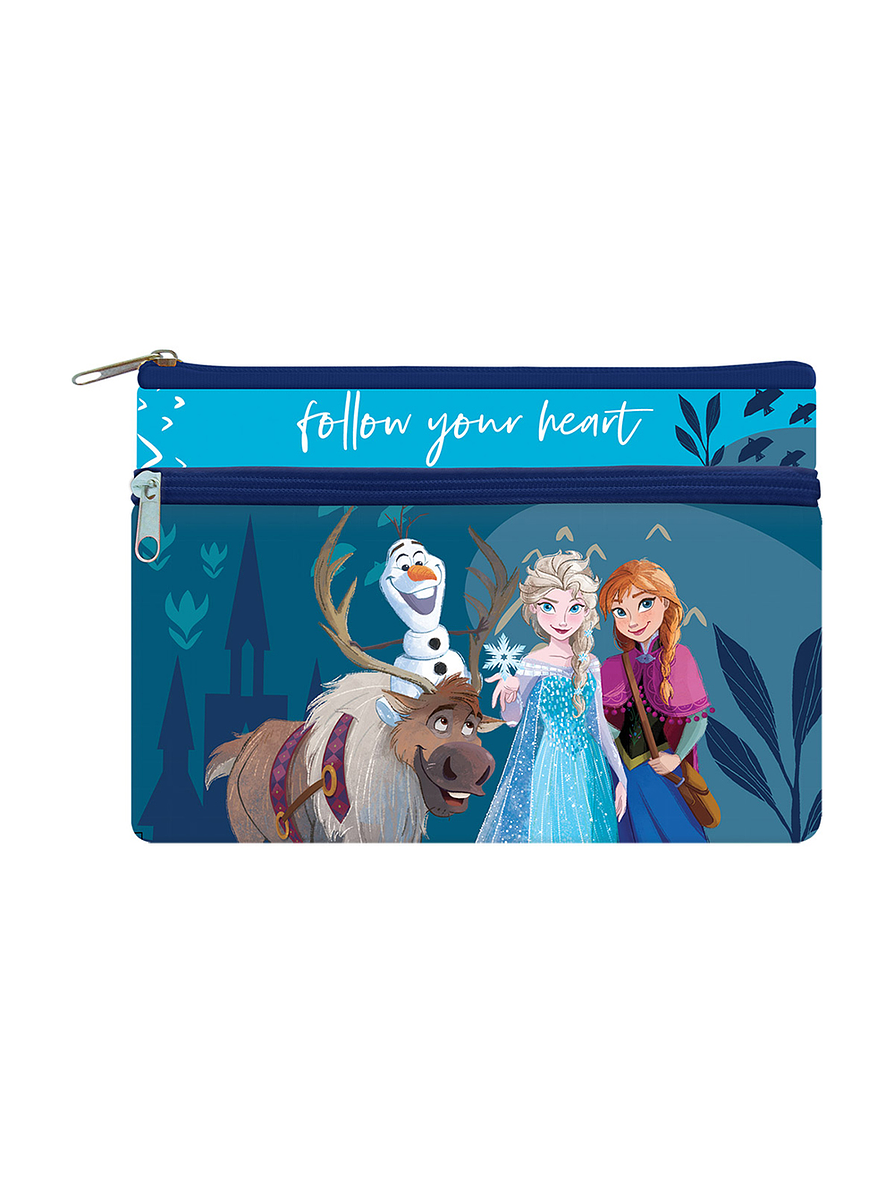 Cartuchera Primavera 2 bolsillos Personajes Niña 7