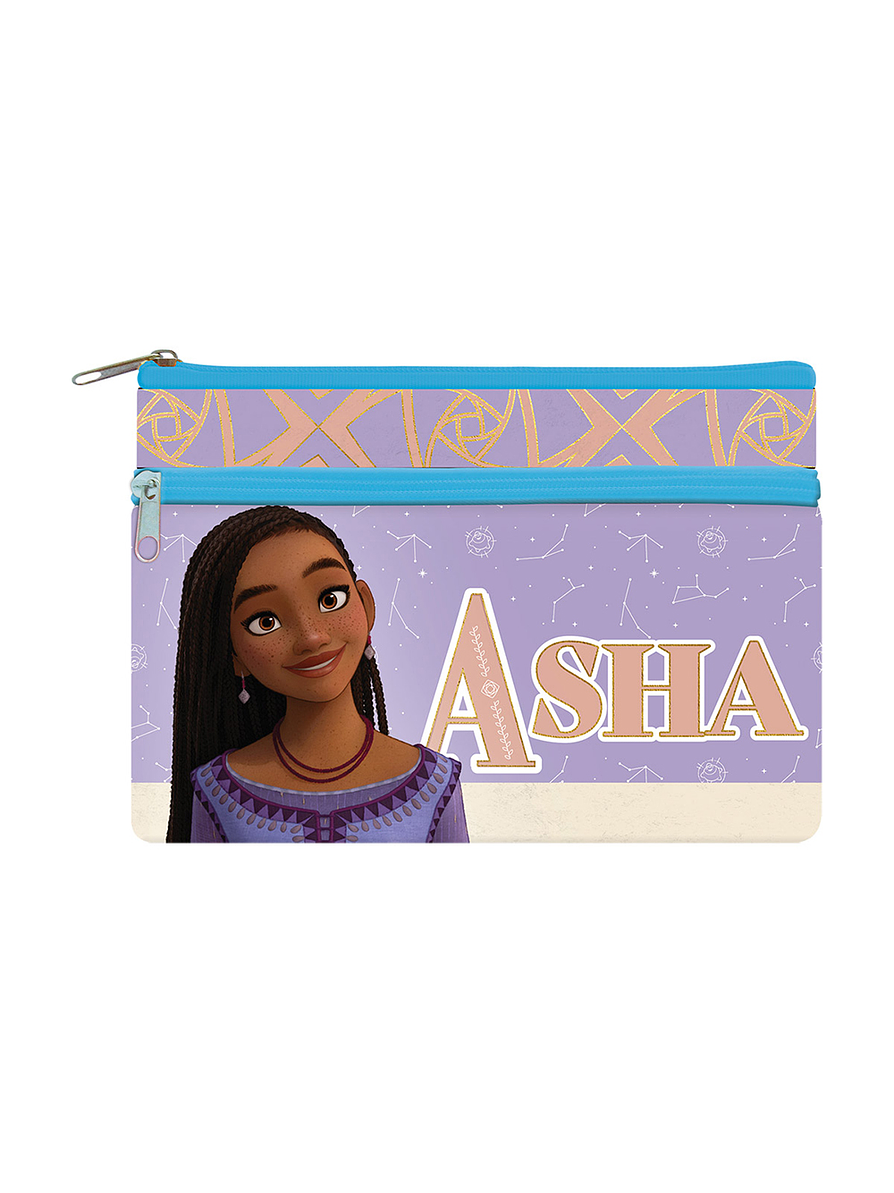 Cartuchera Primavera 2 bolsillos Personajes Niña 10