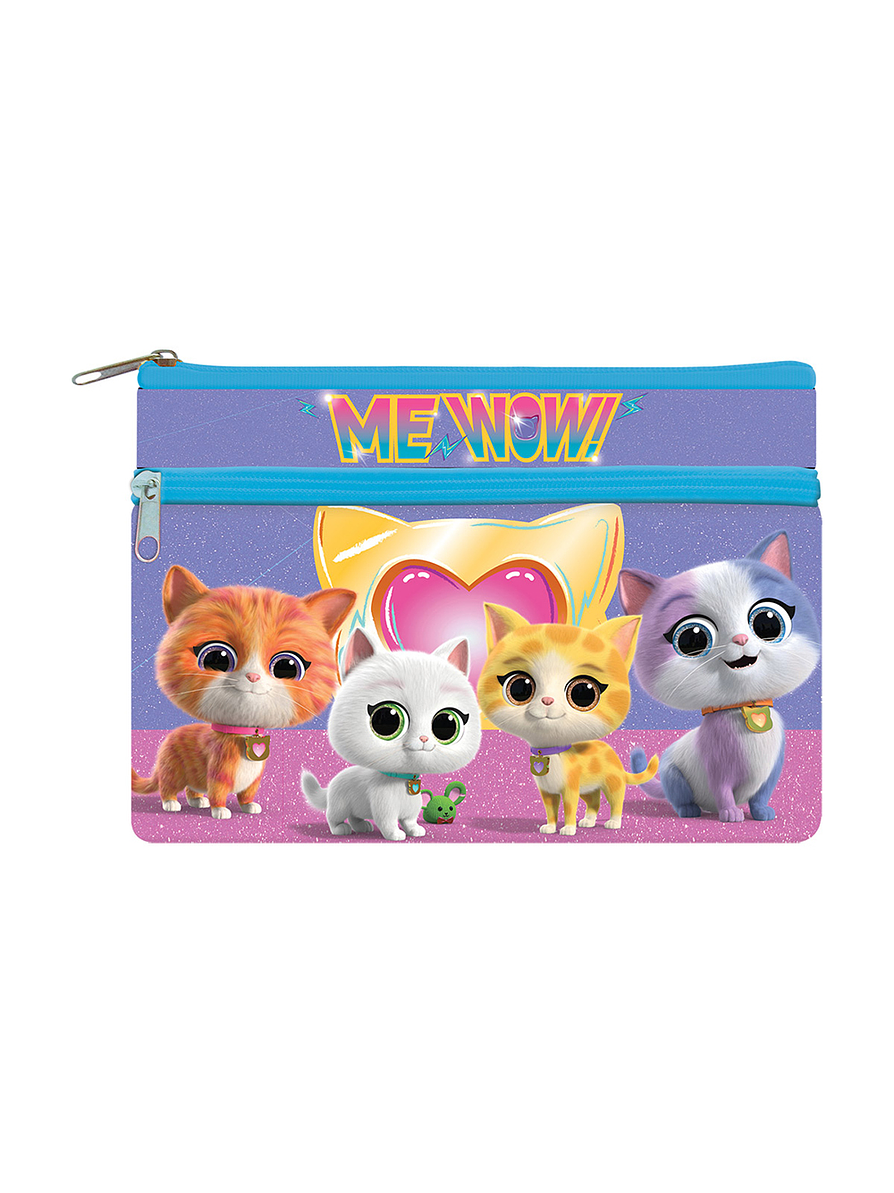 Cartuchera Primavera 2 bolsillos Personajes Niña 11