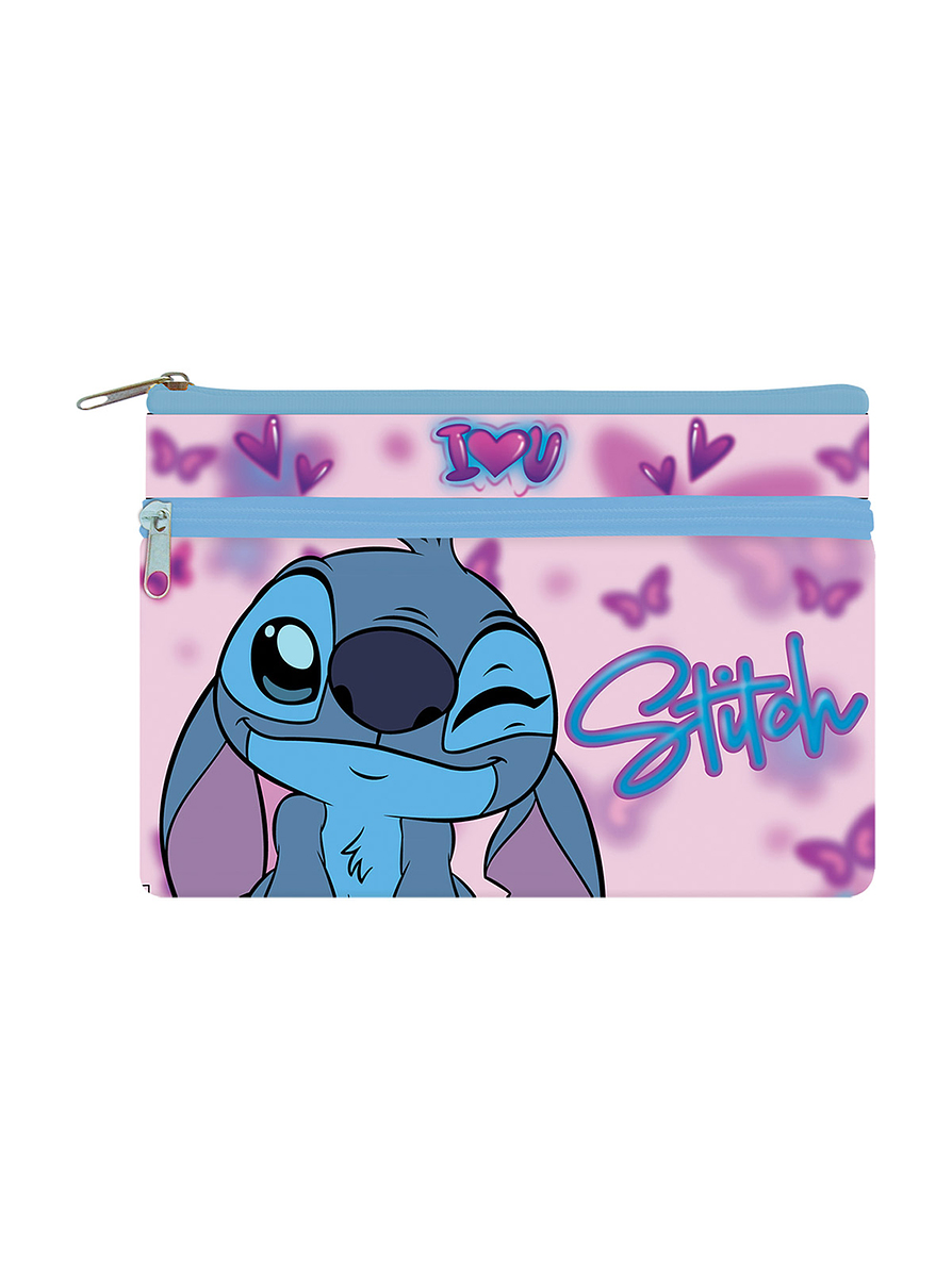 Cartuchera Primavera 2 bolsillos Personajes Niña 12