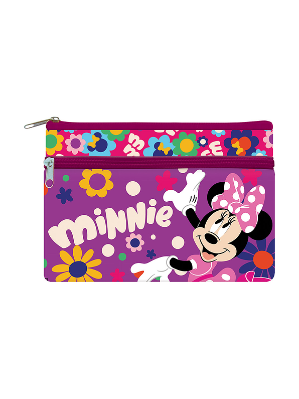 Cartuchera Primavera 2 bolsillos Personajes Niña 15