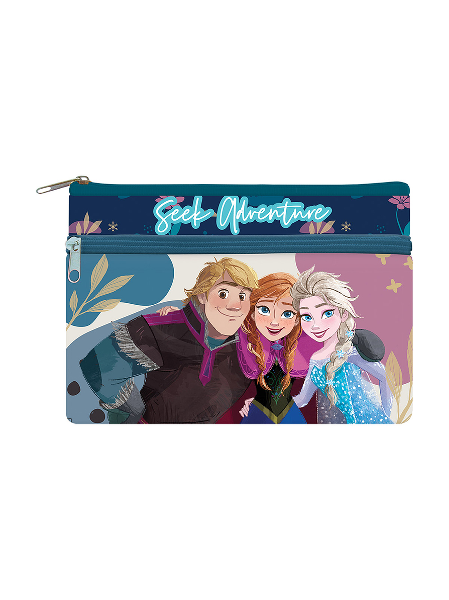 Cartuchera Primavera 2 bolsillos Personajes Niña 16